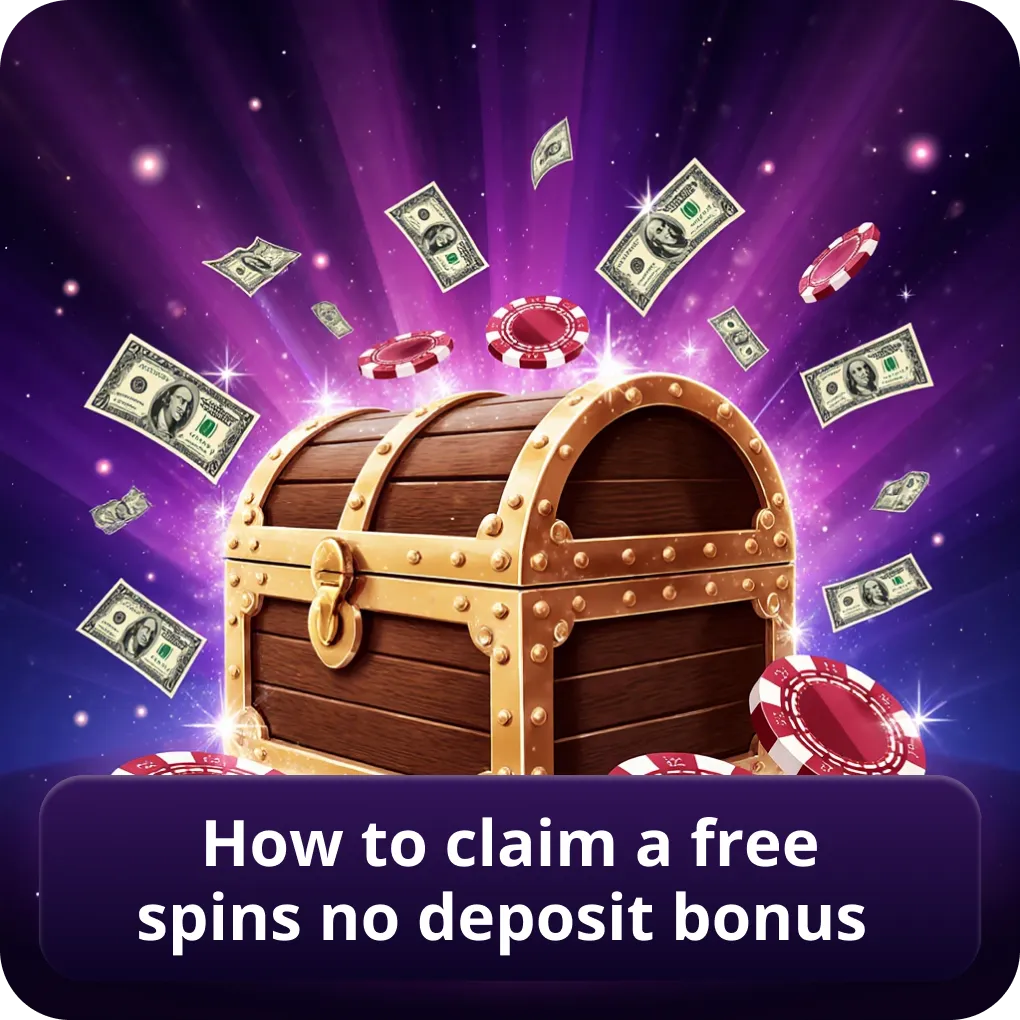 How to claim a free spins no deposit bonus